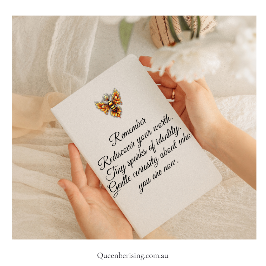 Remember remember your worth, and who you are deep within