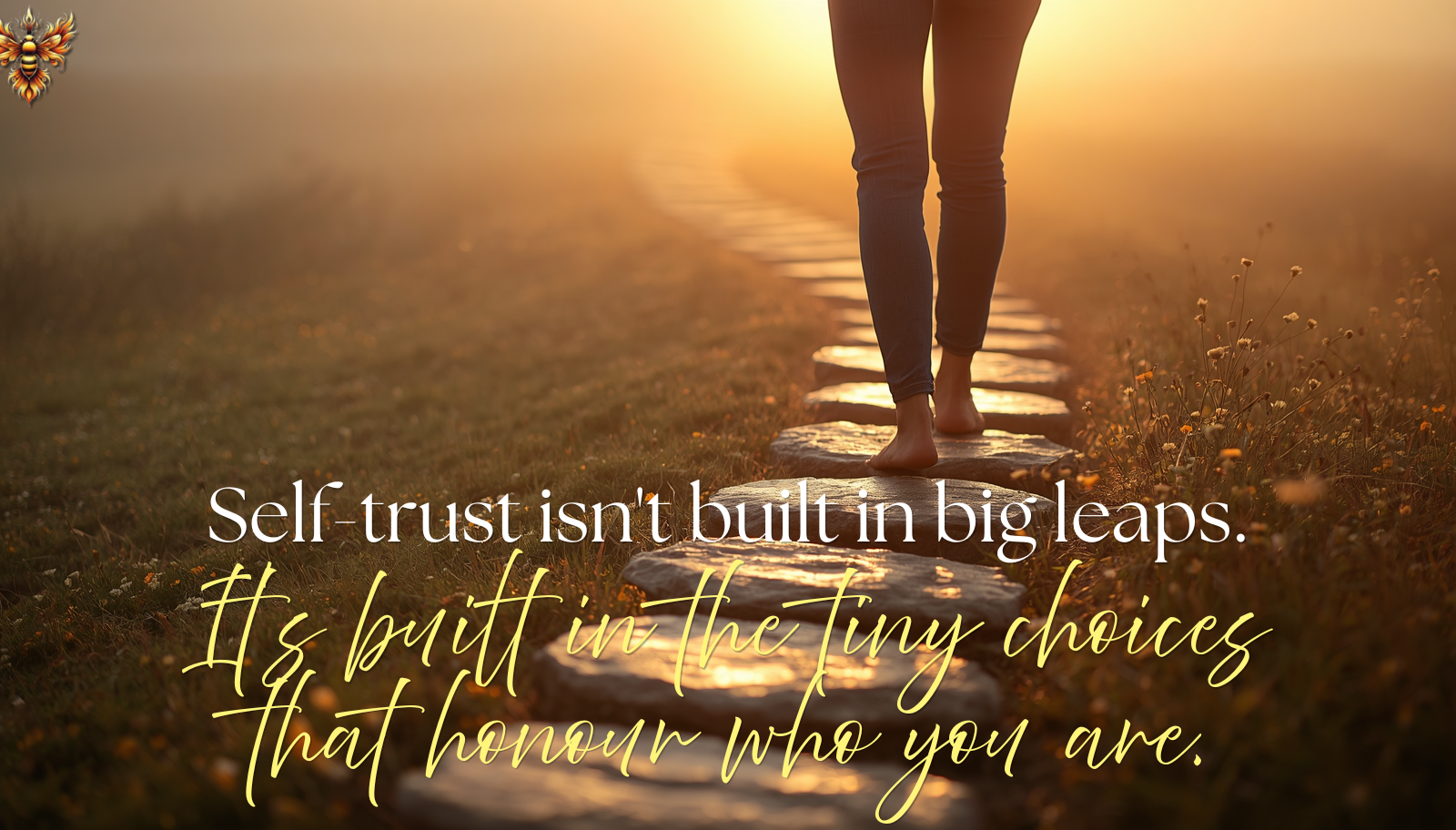 Self-Trust Isn’t Built in Big Leaps — It’s Built in Tiny Choices
