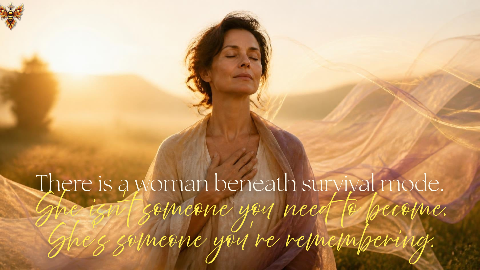 The Woman Beneath Survival Mode